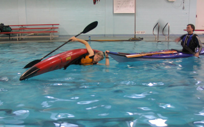 Bow rescue, Connetquot High School Pool