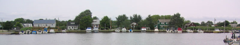 Waterfront, Mastic beach, Long Island, NY - 2004